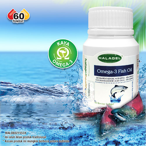 Omega 3 Fish Oil/Minyak Ikan Omega 3