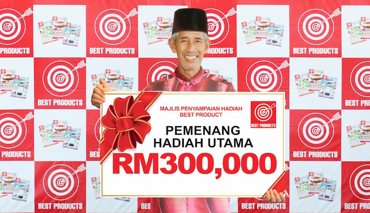 En. Muda bin Abdul Latif - Hadiah Utama Kempen Utama Kempen Ke-27 RM300,000.00